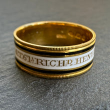 Load image into Gallery viewer, Mourning Ring