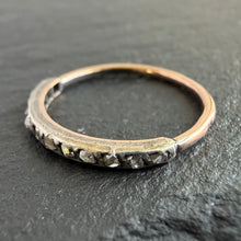 Load image into Gallery viewer, Georgian Diamond Half Hoop
