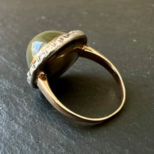 Load image into Gallery viewer, Chrysoberyl & Diamond Ring