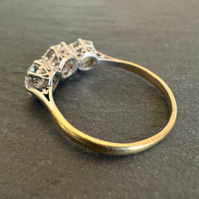 Load image into Gallery viewer, 3.68ct Diamond Trilogy Ring