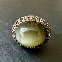 Load image into Gallery viewer, Chrysoberyl & Diamond Ring