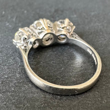 Load image into Gallery viewer, 3.37ct Diamond trilogy ring