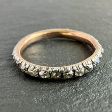 Load image into Gallery viewer, Georgian Diamond Eternity 15k