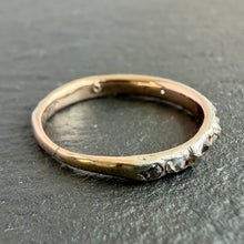 Load image into Gallery viewer, Georgian Diamond 3/4 Eternity Ring