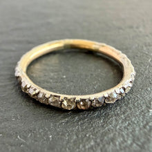 Load image into Gallery viewer, Georgian Diamond Eternity 18k