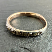 Load image into Gallery viewer, Georgian Diamond 3/4 Eternity Ring