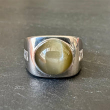 Load image into Gallery viewer, Chrysoberyl & Diamond Ring