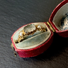 Load image into Gallery viewer, Reserved - Aqua & Pearl Ring