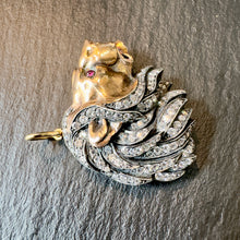 Load image into Gallery viewer, Gold Lion Pendant