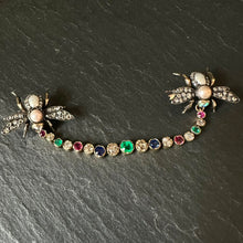 Load image into Gallery viewer, Reserved Double Bee Brooch