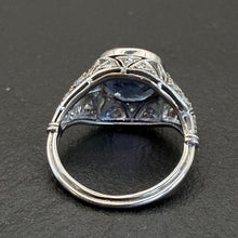 Load image into Gallery viewer, Belle Epoque Sapphire & Diamond Ring