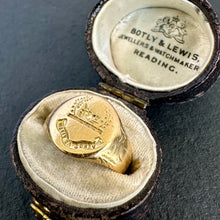 Load image into Gallery viewer, “Verus Ad Finem” Signet Ring