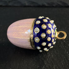 Load image into Gallery viewer, Enamel Acorn Pendant