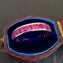 Load image into Gallery viewer, Ruby Eternity Ring