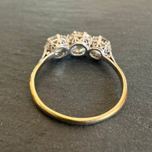 Load image into Gallery viewer, 3.68ct Diamond Trilogy Ring