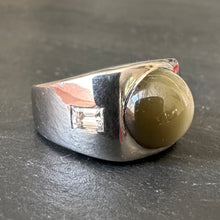 Load image into Gallery viewer, Chrysoberyl & Diamond Ring