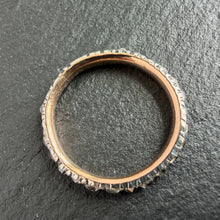 Load image into Gallery viewer, Georgian Diamond Eternity 15k
