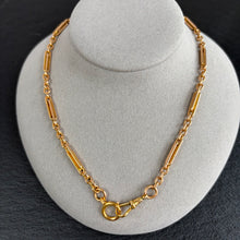 Load image into Gallery viewer, Antique 18k Gold Watch Chain