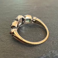 Load image into Gallery viewer, Emerald and Diamond Ring