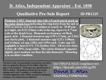 Load image into Gallery viewer, Three Stone Diamond Platinum Ring