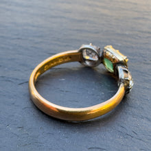 Load image into Gallery viewer, Reserved for J - Bespoke Emerald & Diamond Ring