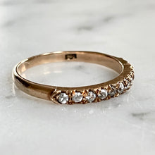 Load image into Gallery viewer, Diamond Half Hoop Ring