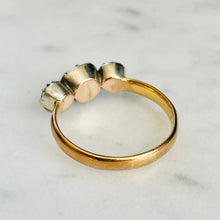 Load image into Gallery viewer, Bespoke Rose Cut Diamond Trilogy Ring