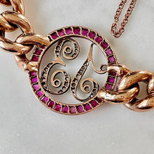 Load image into Gallery viewer, Bespoke Ruby & Diamond “13” Bracelet