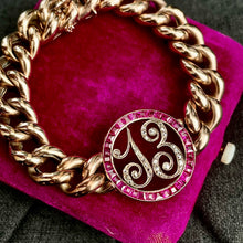 Load image into Gallery viewer, Bespoke Ruby & Diamond “13” Bracelet