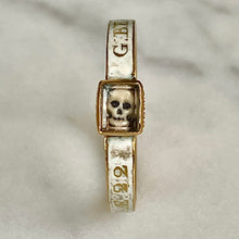 Load image into Gallery viewer, Crystal Skull Memento Mori Ring
