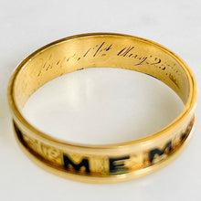 Load image into Gallery viewer, “In Memory Of” Mourning Ring