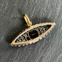 Load image into Gallery viewer, On hold - Bespoke Rubellite & Diamond “Evil Eye” Pendant