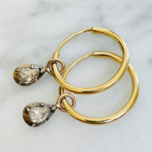 Load image into Gallery viewer, Reserved Bespoke Rose Cut Diamond Earrings