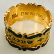 Load image into Gallery viewer, “Sacred to the Memory Of” Ring