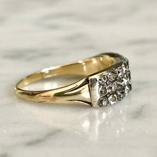 Load image into Gallery viewer, Georgian Diamond 3 Row Ring