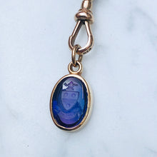 Load image into Gallery viewer, Sapphire Crest Charm