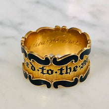 Load image into Gallery viewer, “Sacred to the Memory Of” Ring