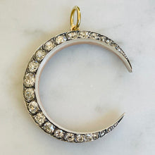 Load image into Gallery viewer, Diamond Crescent Moon Pendant