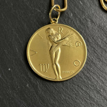 Load image into Gallery viewer, Paul Vinzce “Virgo” Pendant with Chain Necklace