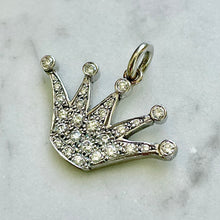 Load image into Gallery viewer, Diamond Crown Pendant