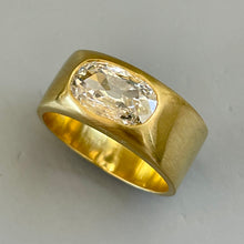 Load image into Gallery viewer, Bespoke Diamond Gypsy Ring