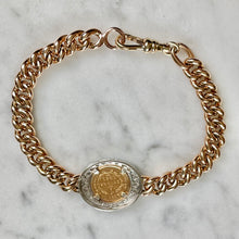 Load image into Gallery viewer, On hold Bespoke Coin Bracelet with Diamonds