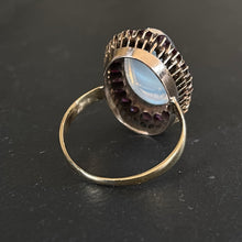 Load image into Gallery viewer, PENDING SALE Ruby and Moonstone Ring