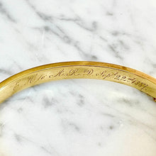 Load image into Gallery viewer, Etruscan Revival Skinny Bangle