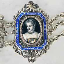 Load image into Gallery viewer, French Enamel Portrait Bracelet