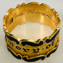 Load image into Gallery viewer, “Sacred to the Memory Of” Ring