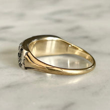 Load image into Gallery viewer, Georgian Diamond 3 Row Ring