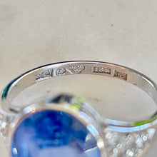 Load image into Gallery viewer, Sapphire & Diamond Ring