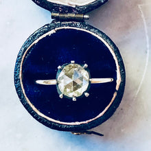 Load image into Gallery viewer, Bespoke Georgian Rose Cut Diamond Solitaire