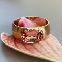 Load image into Gallery viewer, ROCKS Bespoke ~ Pyrope/Spessartite Garnet Ring